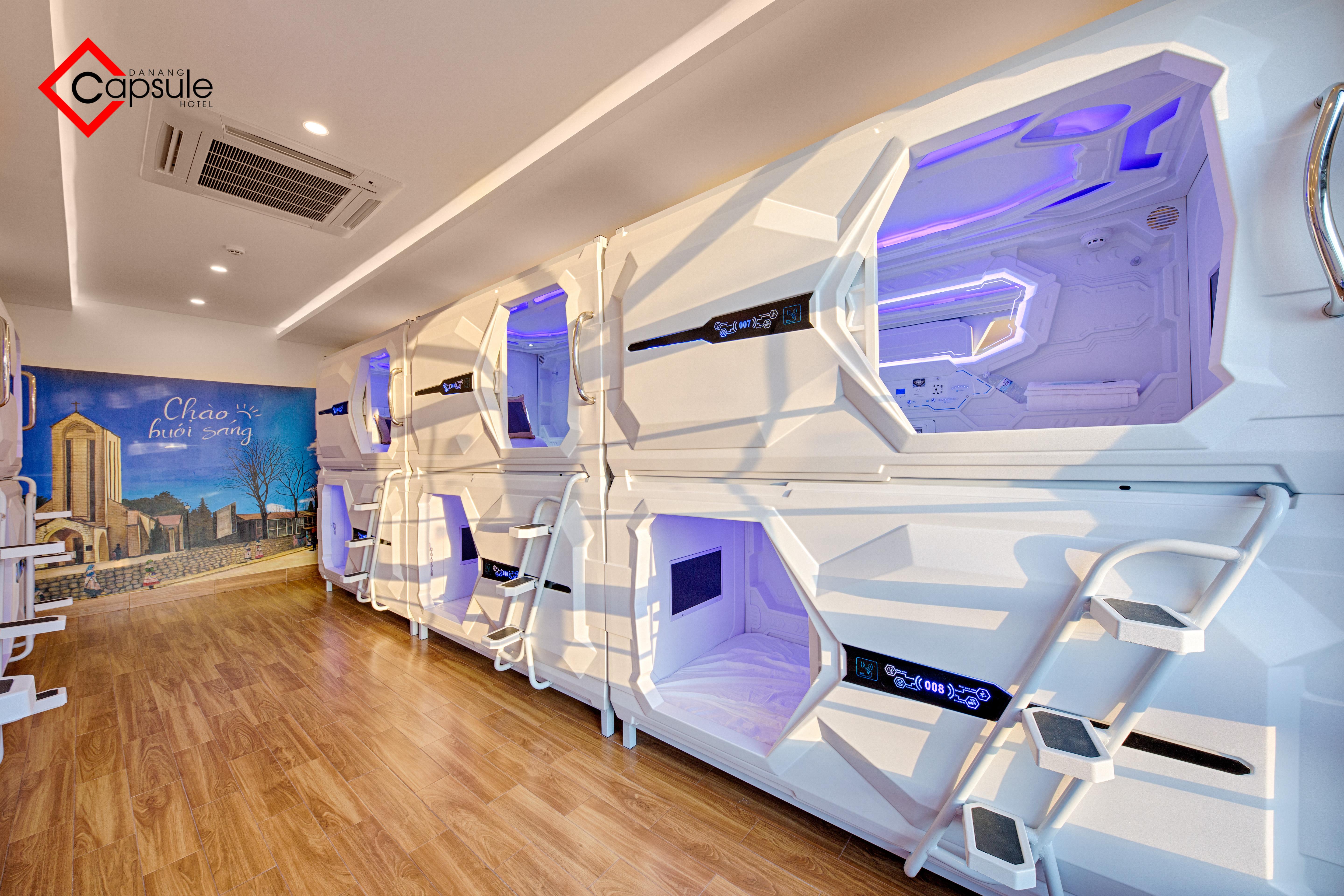 דה נאנג Ancyra Capsule Hotel - Backpackers Paradise & Rooftop Bar מראה חיצוני תמונה